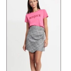 ✨3/$20✨ Dynamite Asymmetrical Plaid Mini Skirt